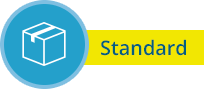 Standard delivery of consignments abroad